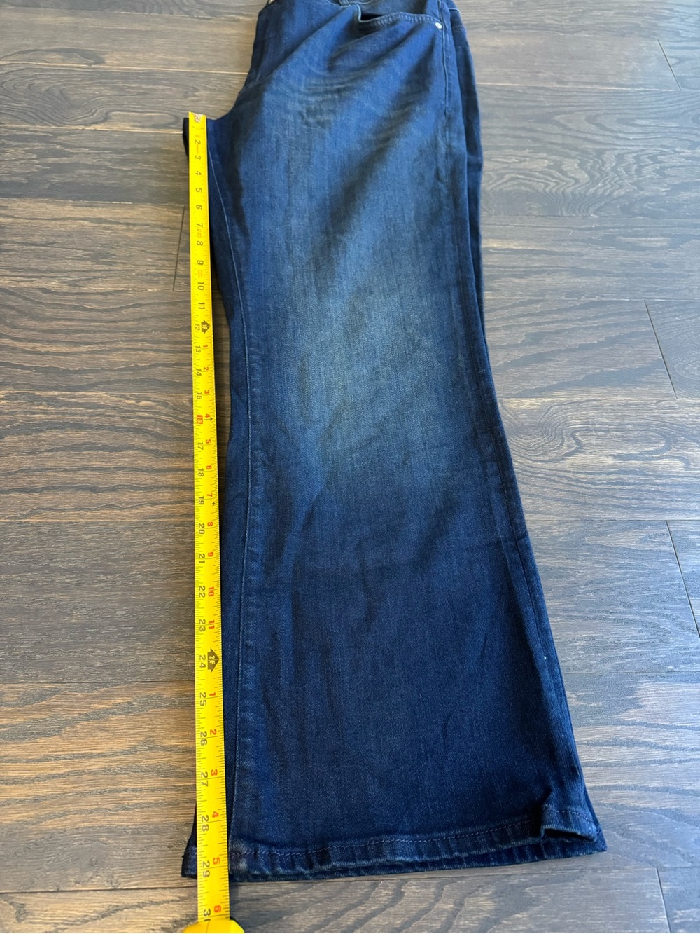 Pilcro Demilune Bootcut Jeans NWOT Size 20W Dark Wash $148 - Picture 8 of 8